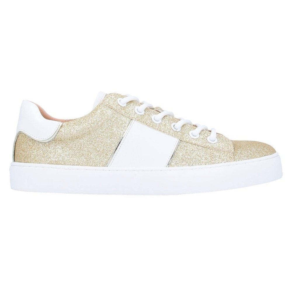 Gold glitter Twinset sneakers size 39
